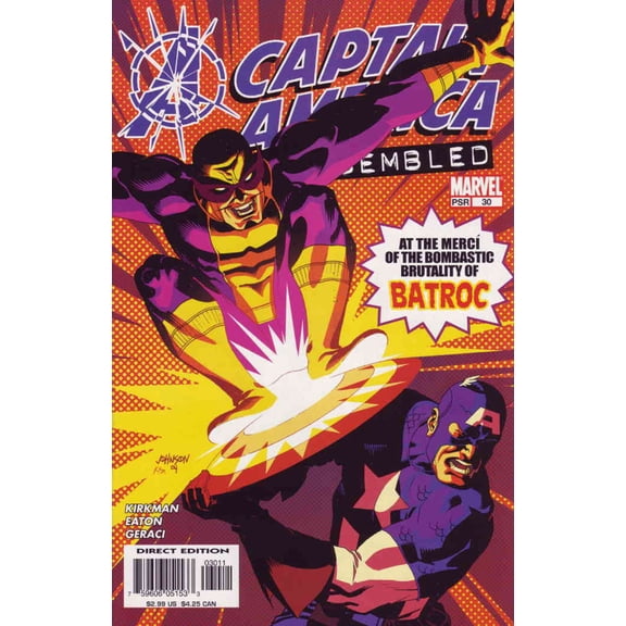 Captain America (4th Series) #30 VF ; Marvel Comic Book