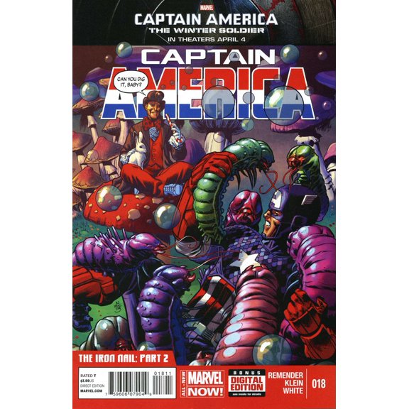 Captain America (7th Series) #18 VF ; Marvel Comic Book
