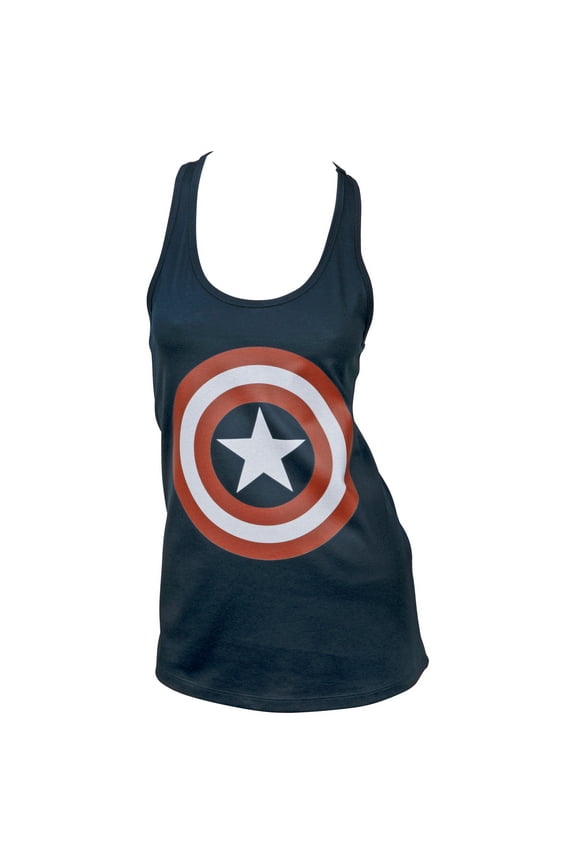 825465-medium Shield Logo Womens Racerback Tank Top, Medium