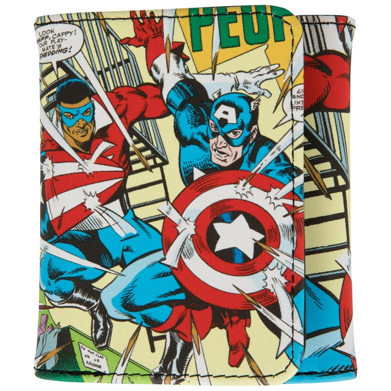 Captain America 867982 Captain America Samual Wilson Trifold Wallet