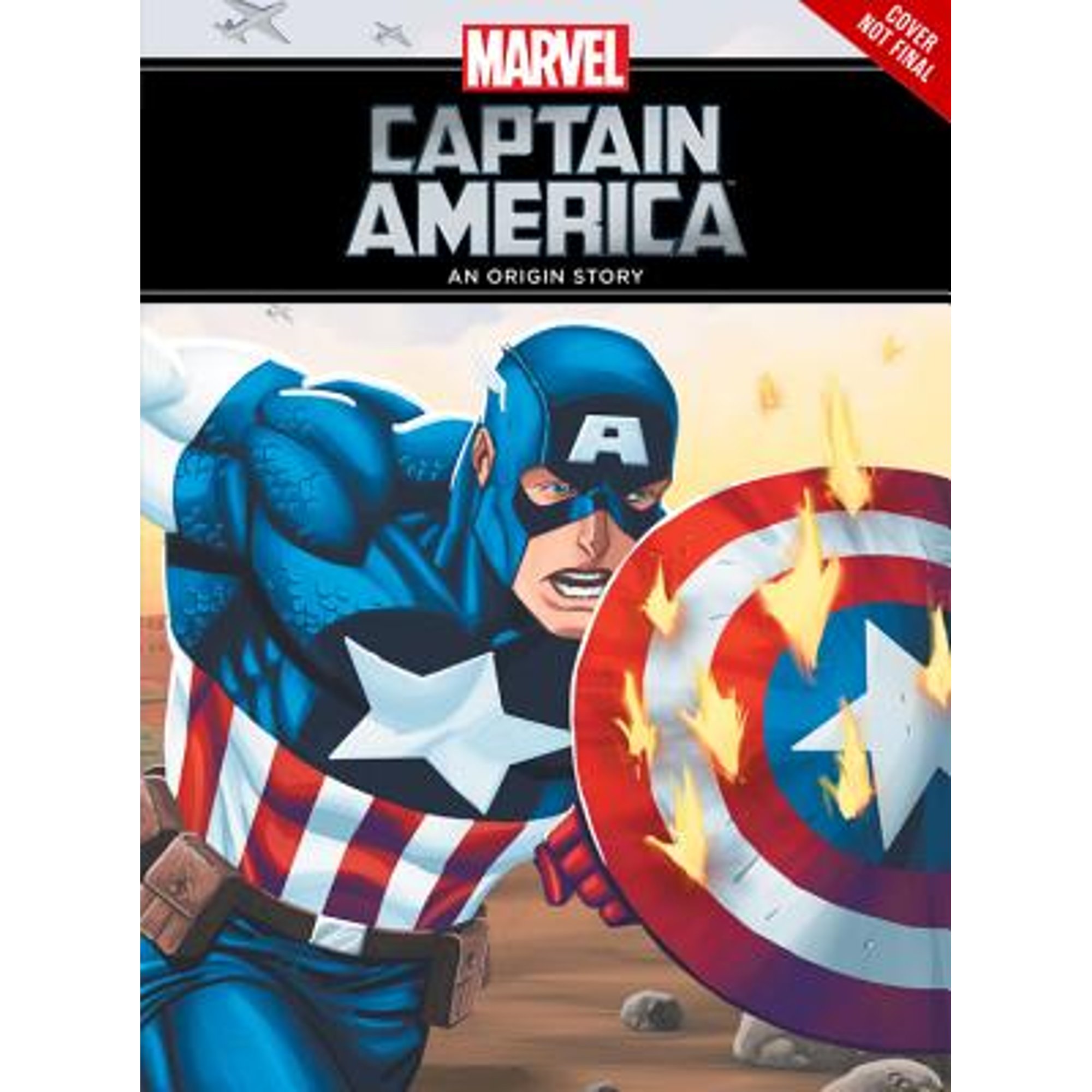 Pre-Owned Captain America: An Origin Story Hardcover Marvel Book Group