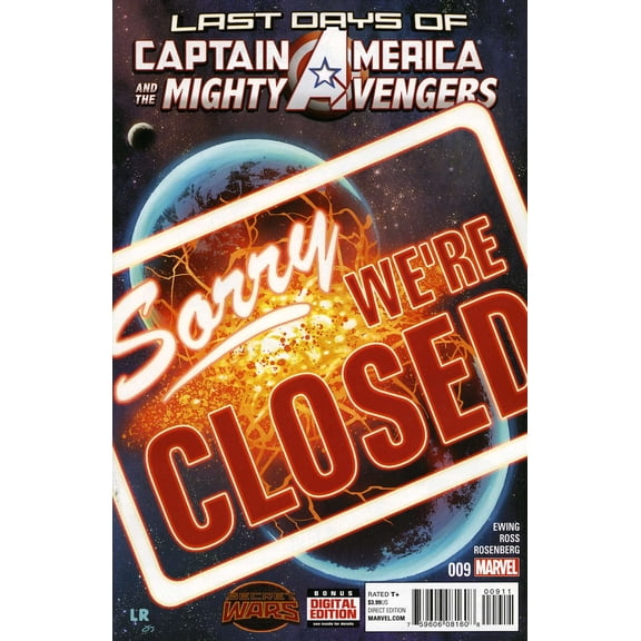Captain America And The Mighty Avengers #9 VF ; Marvel Comic Book