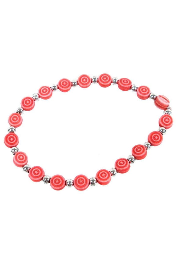 Captain America Bracelet (Red)