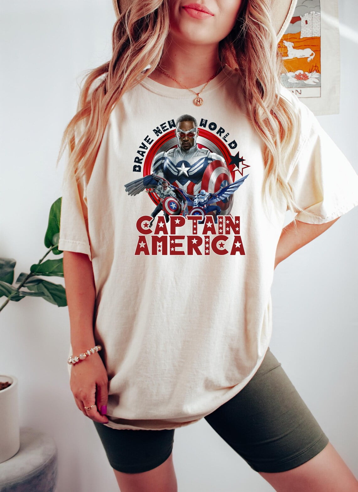 Captain America Brave New World New Captain Shirt, Captain America