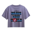 thumbnail image 1 of Captain America - Brave New World - Youth Girls Boxy T-Shirt, 1 of 4