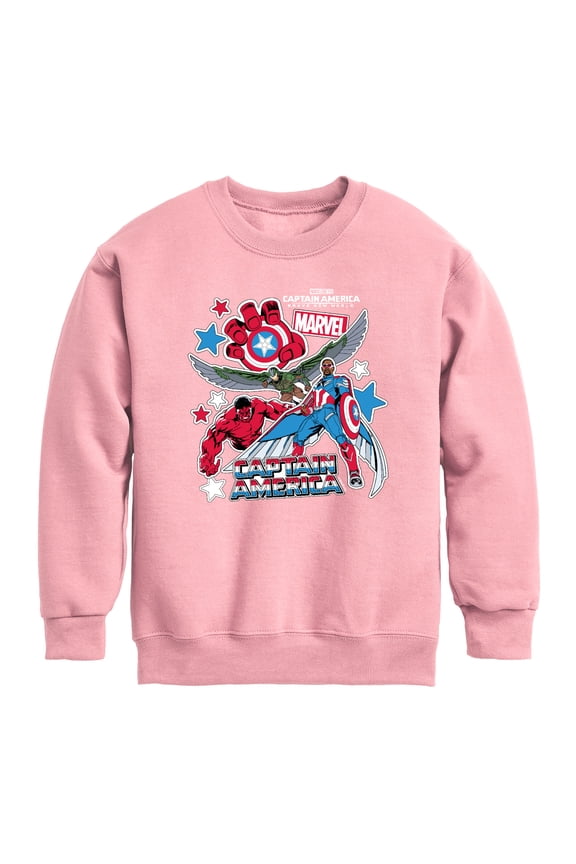 - Cabnw Sticker Pack - Youth Boys Crew Fleece Sweatshirt