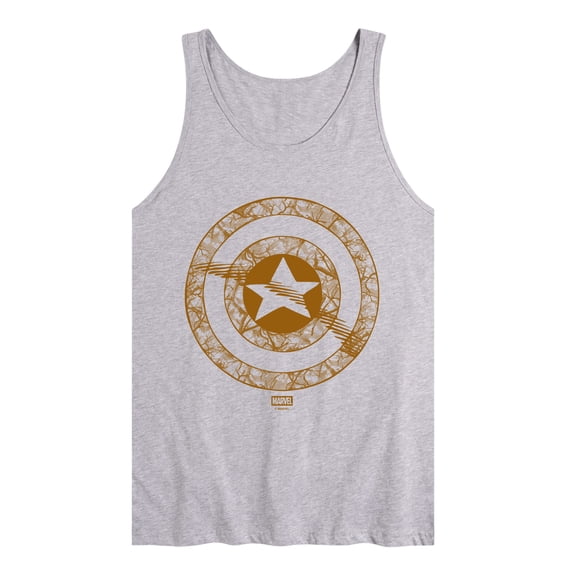 Captain America - Camo Shield - Men's Sleeveless Graphic Tank