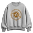 thumbnail image 1 of Captain America - Camo Shield - Women's Oversized Fleece Crew Sweatshirt, 1 of 3