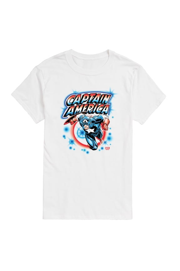 - Cap Graffiti - Men's Short Sleeve Graphic T-Shirt