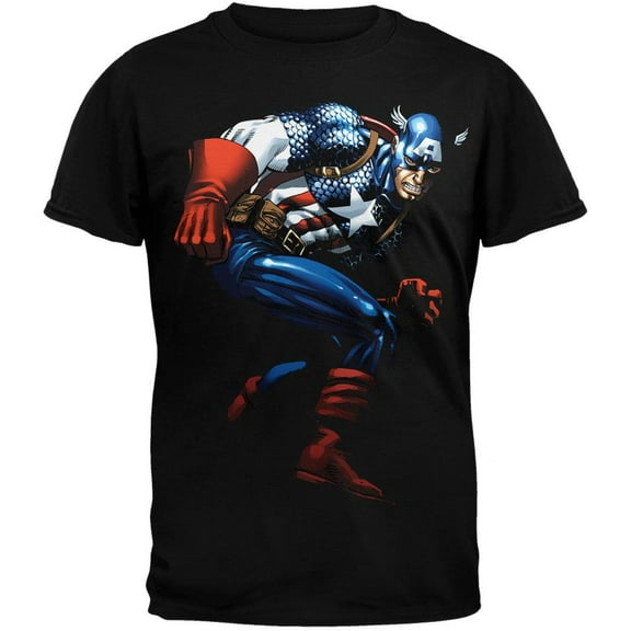 Captain America - Captain Action T-Shirt - Small