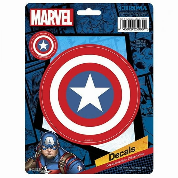 Captain America Captain America Shield Car Emblem Stickers