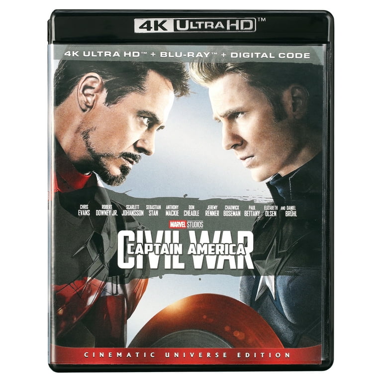 Captain America: Civil War (4K Ultra HD + Blu-ray) 
