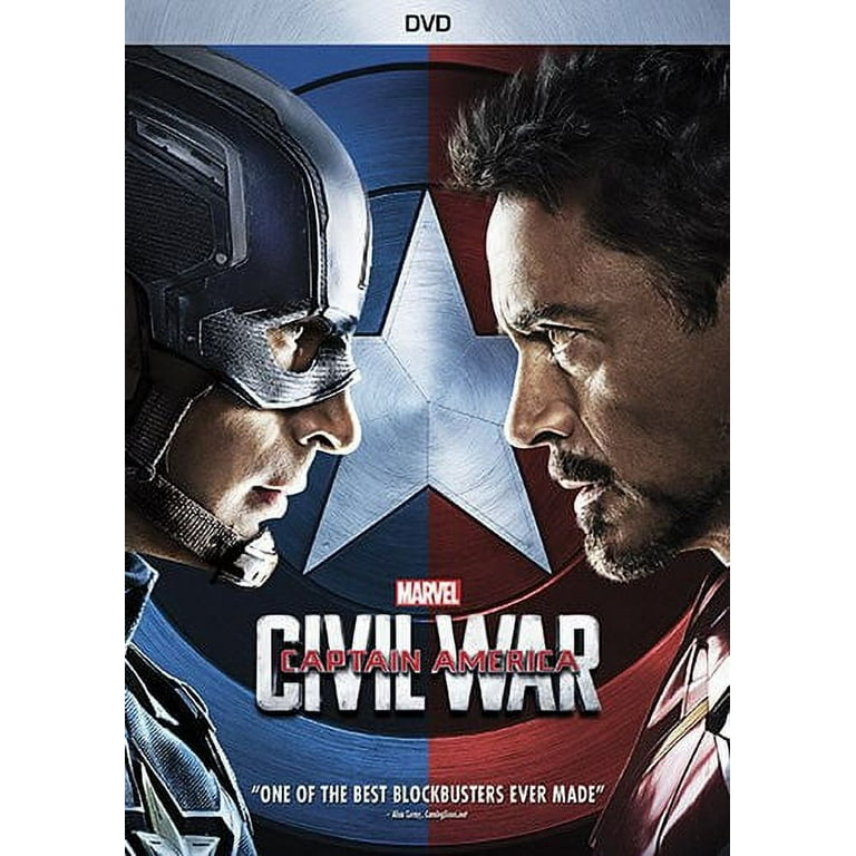 Captain America Civil War DVD Disney Action Adventure Walmart