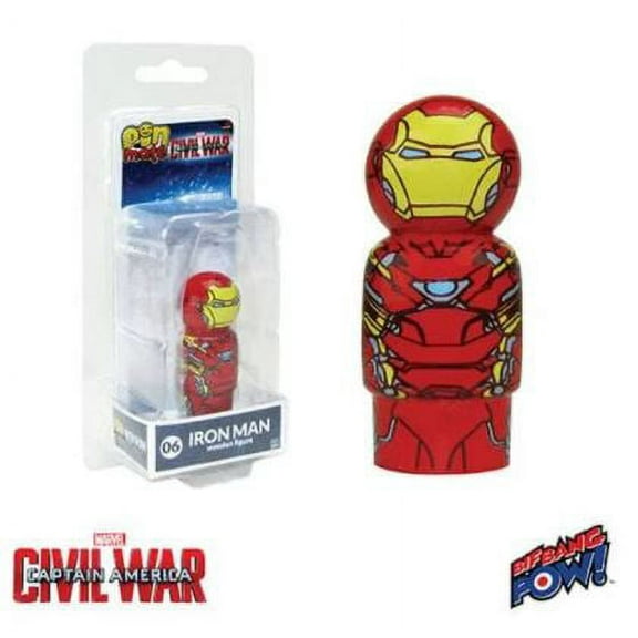 Captain America Civil War: Iron Man Pin Mate #06 wooden figure