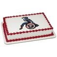 thumbnail image 1 of Captain America -Sides Edible Icing Image Cake Decoration Topper -1/4 Sheet, 1 of 1