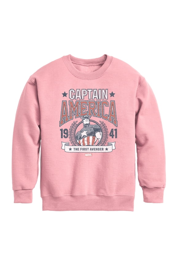 - Collegiate - Youth Boys Crew Fleece Sweatshirt