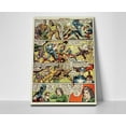 thumbnail image 1 of Captain America Comic Poster or Wrapped Canvas, 1 of 1