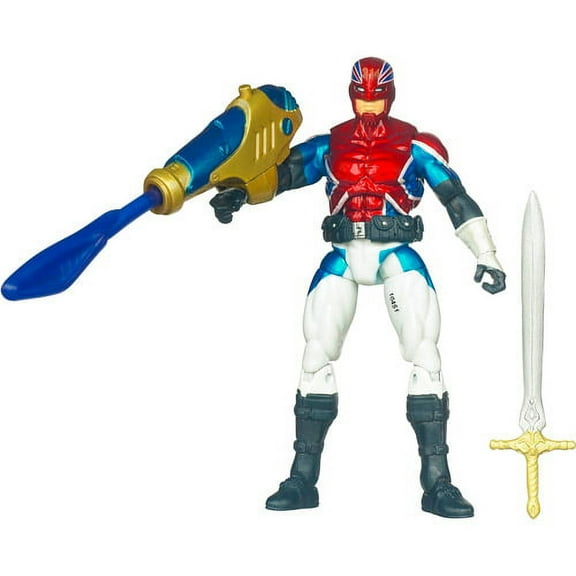 Captain America Comic Series Captain Britain Action Figure
