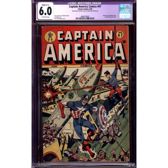 Captain America Comics #47 - CGC 6 Comic Book