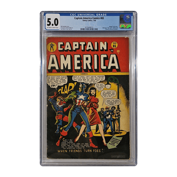 Captain America Comics #65 - CGC 5 Comic Book