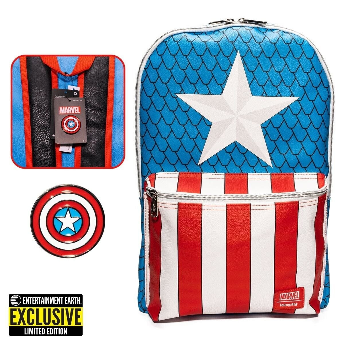 Captain america backpack walmart on sale
