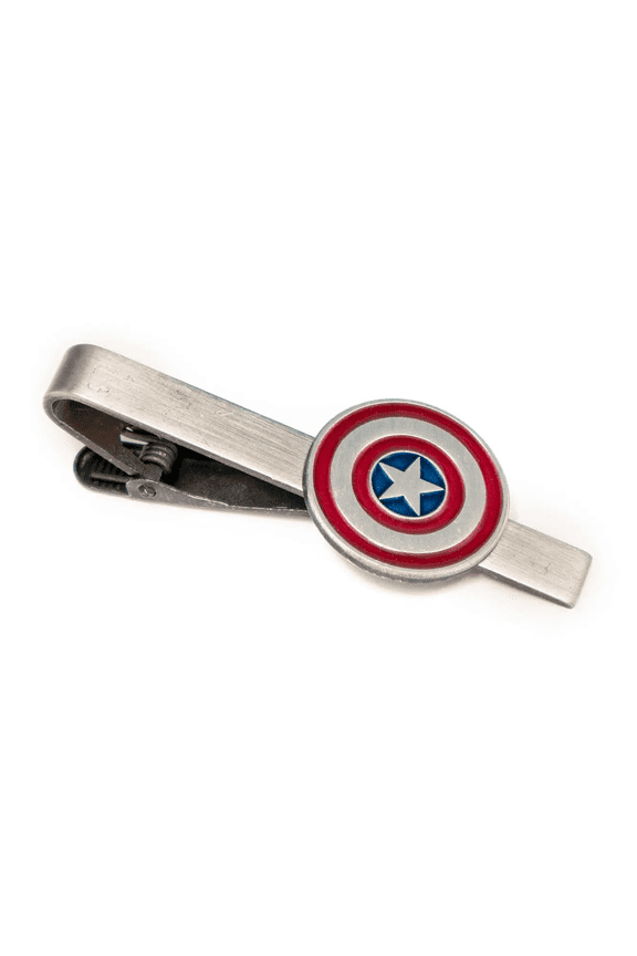 Captain America Cufflinks, Avengers Tie Clip, Groomsmen Jewelry, Men’s Wedding Gifts