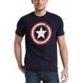 thumbnail image 1 of Captain America Distressed Shield T-Shirt, 1 of 1