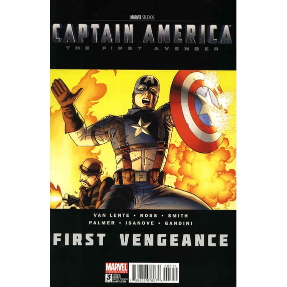 Captain America: First Vengeance #3 VF ; Marvel Comic Book
