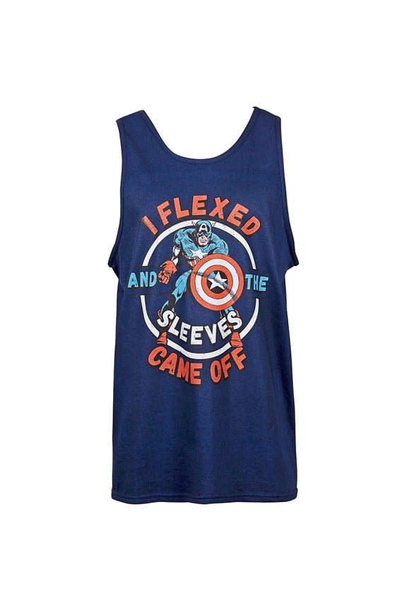 Flexed off the Sleeves Tank Top-Small
