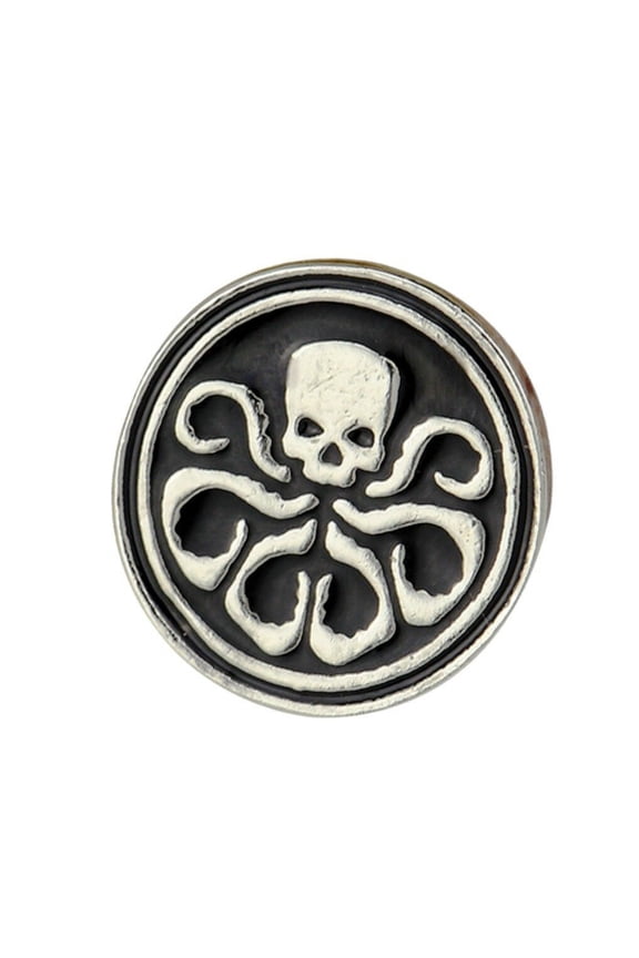 Captain America Hydra Symbol Enamel Metal Logo Pin