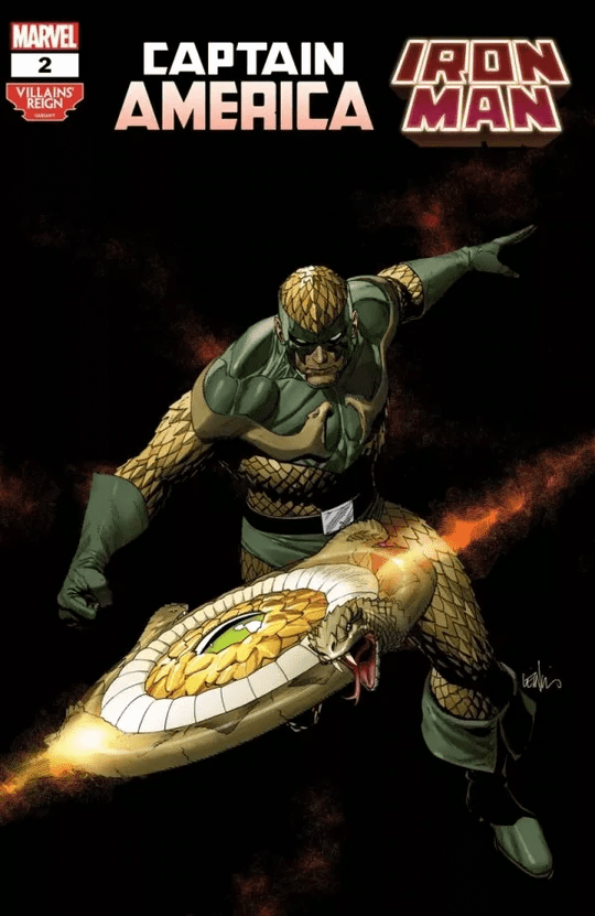Cover of Captain America / Iron Man #2