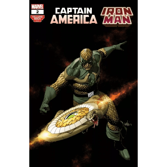 Captain America Iron Man #2 (Devils Reign Villain Var) Marvel Prh Comic Book 2021