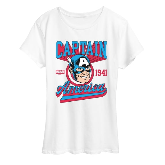 Captain America - Jersey - Women's Short Sleeve Graphic T-Shirt