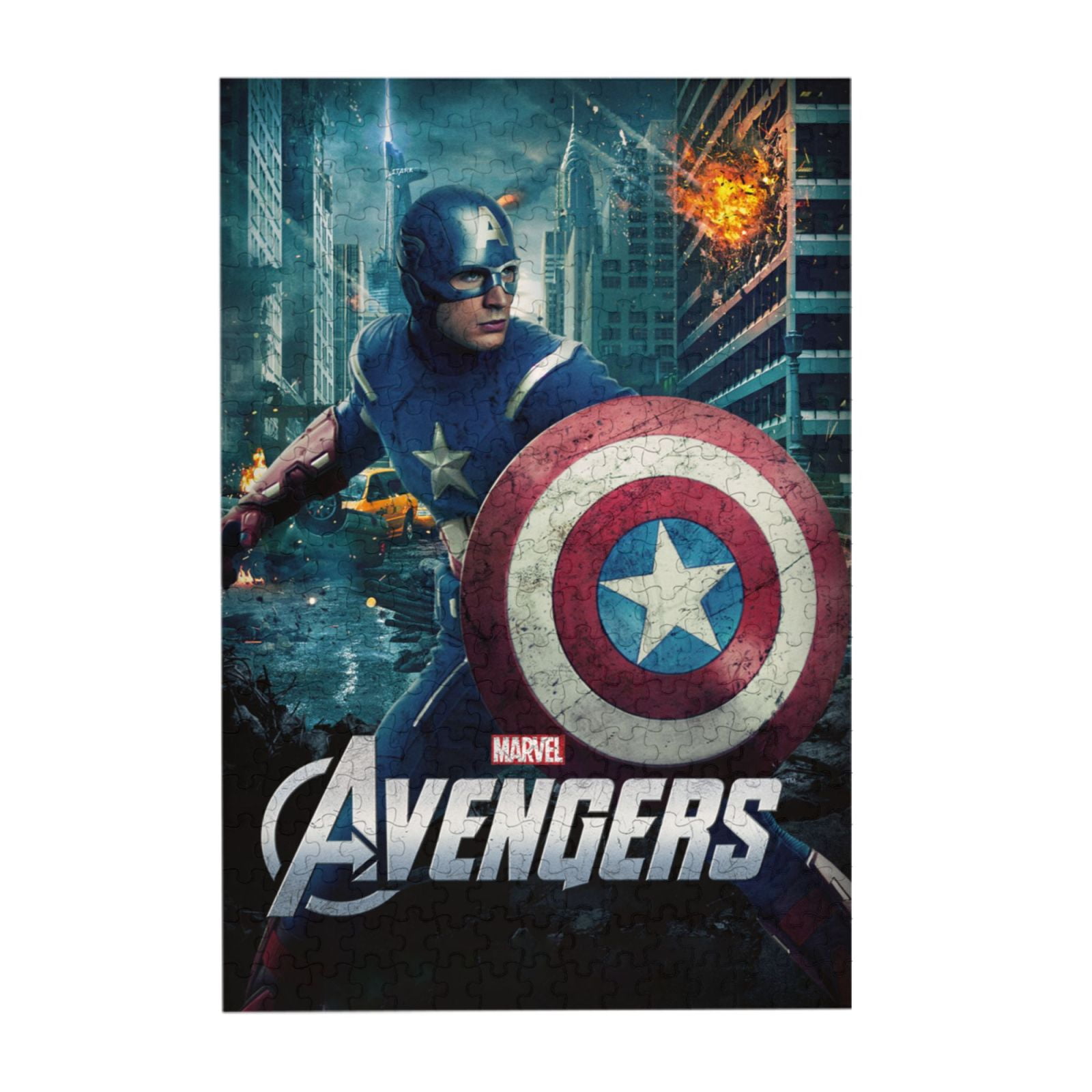 Captain America Jigsaw Puzzle For Adults - 1000 Piece Puzzle For Kids ...