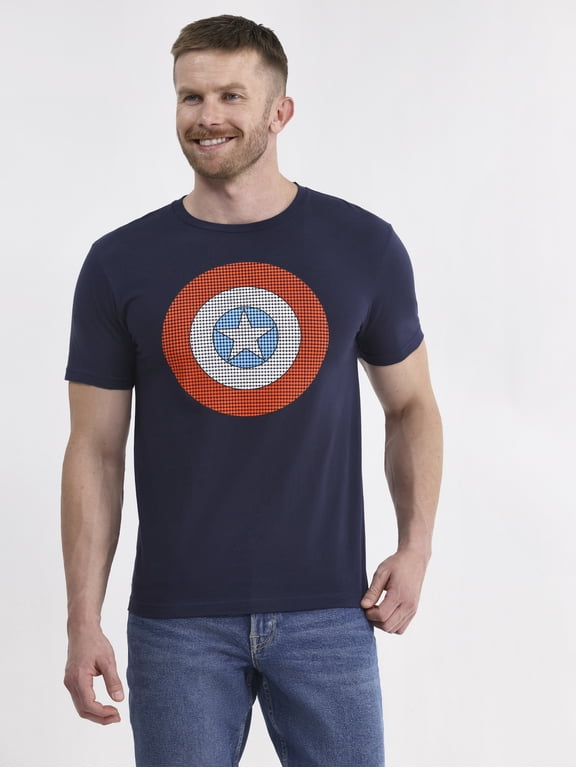 Men’s & Big Men's Cotton Graphic Tee with Short Sleeves, Sizes S-3XL