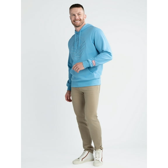 Captain America Men's & Big Men's Graphic Hoodie, Sizes XS - 3XL