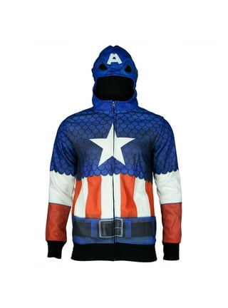 Captain America Shop Men s Hoodie Walmart