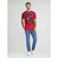 thumbnail image 1 of Captain America Men's Graphic Tee with Short Sleeves, Sizes S-3XL, 1 of 4