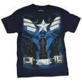 thumbnail image 1 of Captain America  Mens T-Shirt - First Avenger Movie Detailed Costume Front Image (Medium), 1 of 1