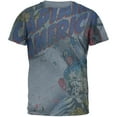 thumbnail image 1 of Captain America - Raised Shield All-Over Soft T-Shirt, 1 of 1