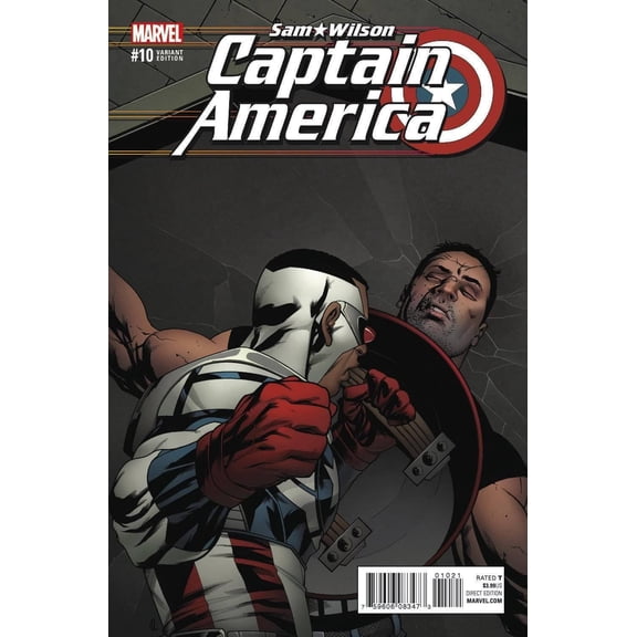 Captain America Sam Wilson #10 Cw Reenactment Var Aso (Cw Reenactment Var Aso) Marvel Comics Comic Book