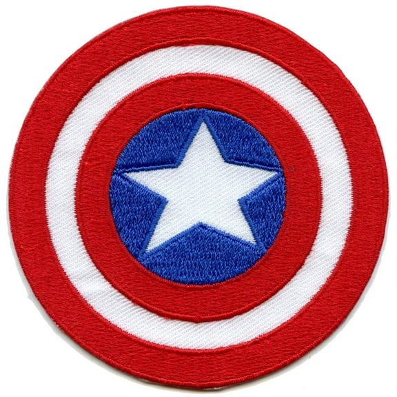 Captain America Shield Logo Iron on Patch