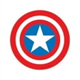 thumbnail image 1 of Captain America Shield Symbol Sticker, 1 of 2