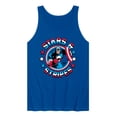 thumbnail image 1 of Captain America - Stars And Stripes - Men's Sleeveless Graphic Tank, 1 of 3