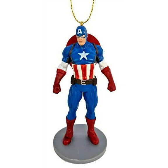Captain America Superhero from Movie Endgame Figurine Holiday Christmas Tree Ornament - Limited Availability - New for 2019