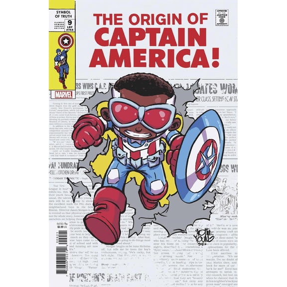 Captain America Symbol Of Truth #9 Maleev Classic Homage Var (Maleev Classic Homage Var) Marvel Prh Comic Book 2023