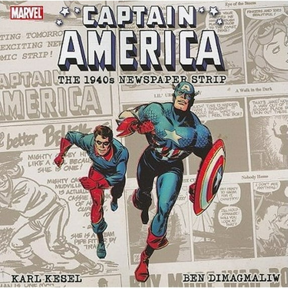 Captain America: The 1940s Newspaper Strip (Paperback) by Karl Kesel, Ben Dimagmaliw