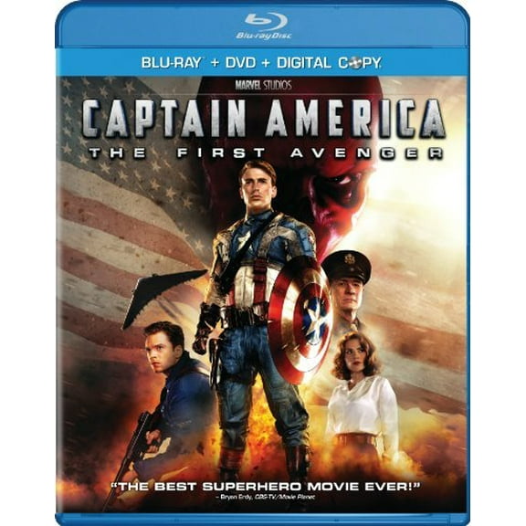 Captain America: The First Avenger (Blu-ray + DVD + Digital Copy)