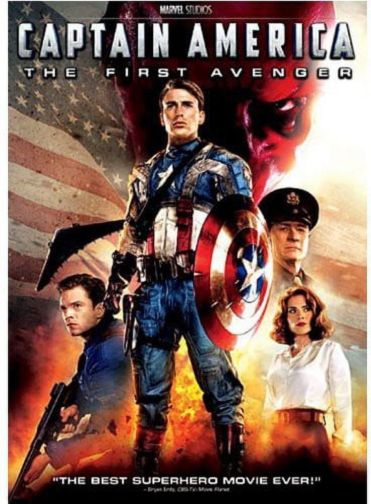 Captain America: The First Avenger (DVD) Disney Action & Adventure