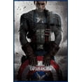 thumbnail image 1 of Captain America: The First Avenger - Framed Movie Poster (Regular - Steve Rogers Solo) (Size: 25" X 37") (Metallic Blue Plastic Frame), 1 of 6